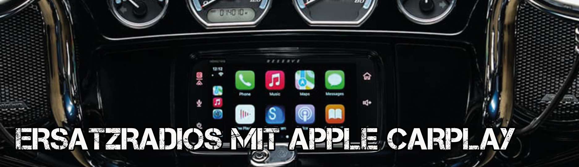 ERSATZRADIOS MIT APPLE CARPLAY & ANDROID AUTO FÜR HARLEY-DAVIDSON ERSATZRADIOS MIT APPLE CARPLAY & ANDROID AUTO FÜR HARLEY-DAVIDSON